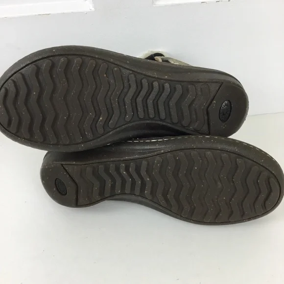 Ugg Women's Black Cove 5178 Suede Fur Ankle Winter Boot - Picture 11 of 12